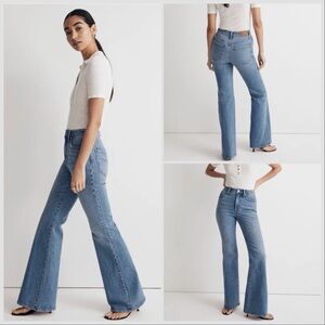 MADEWELL The Perfect Vintage Flare Tarlow Wash Jeans Size 26 NWT